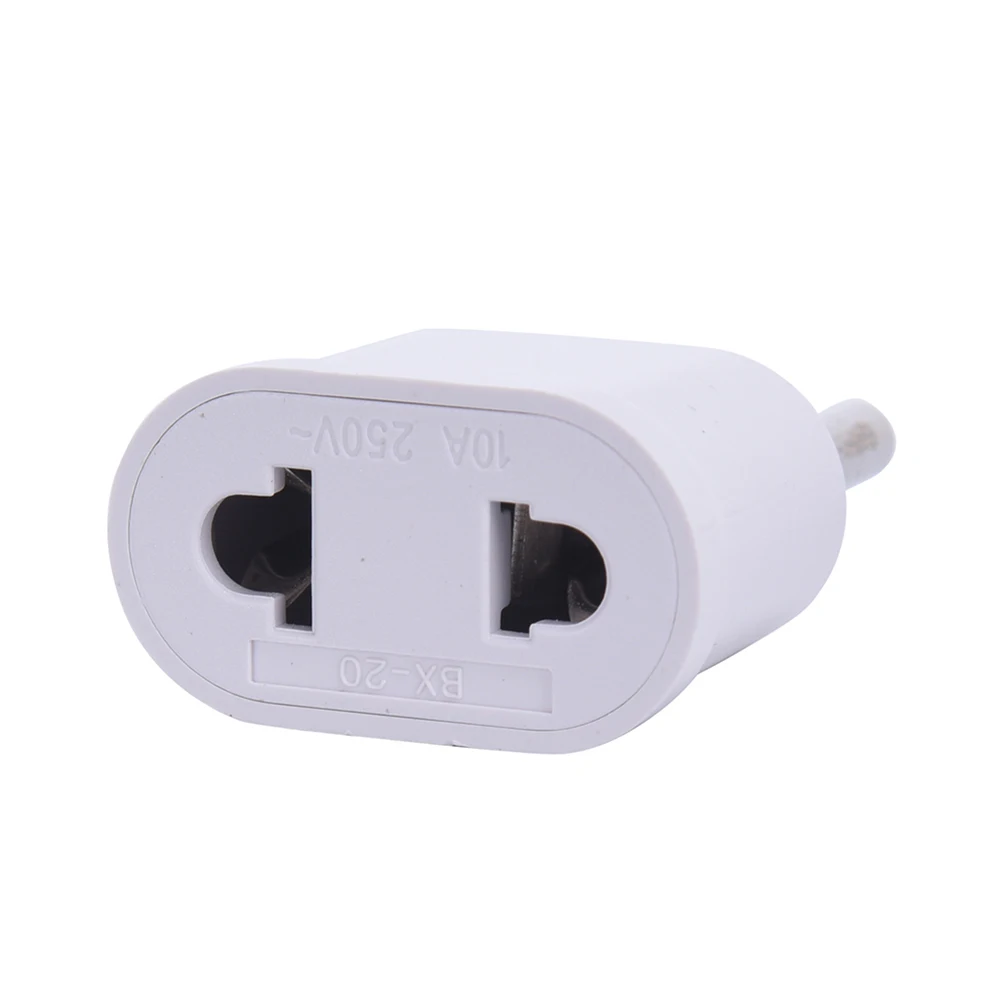 Горячая Распродажа US USA to EU EURO Europe Travel Power Plug Adapter Charger Converter for converter White|Умные