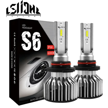 

Lslight S6 Car Headlight H7 H4 led Lights Led H11 9005 HB3 9006 HB4 LED H1 Auto Bulb 12V 60W 8000LM 6000k 24V lampada carro