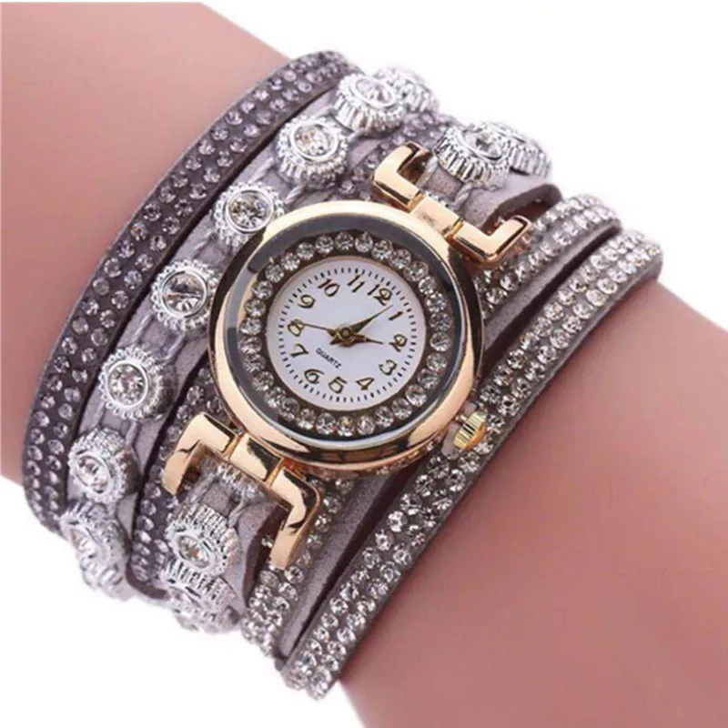 

New fashion ladies watches leather women watches diamond exquisite clock female bracelet luxury gifts for girl unique