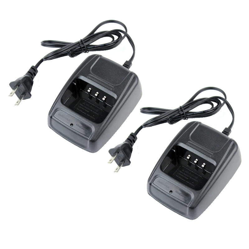 2PCS Baofeng BF-888S Battery Desktop Charger 110-240V For Baofeng BF-666S BF-777S BF-888S Retevis H777 Two way Radio