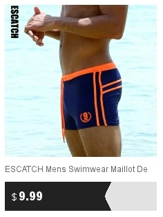 ESCATCH бренд сексуальный купальник для мужчин maillot de bain мужские плавки быстросохнущие купальники EC-332