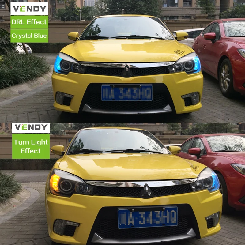 Светодиодные дневные ходовые огни + указатели поворота BAU15S PY21W WY21W 7440 для Toyota Corolla