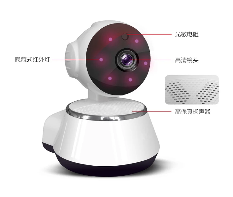 Mini Wifi IP Camera Wireless 960P Smart P2P Baby Monitor Network CCTV Security Camera +128G SD Card Home Camera