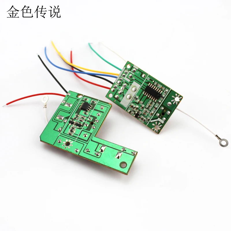 F19984 4CH 27 МГц дистанционный передатчик и приемник плата с антенной для DIY RC