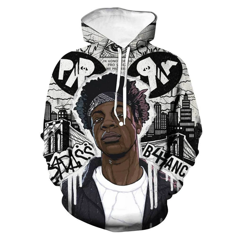 

Fashion XXXtentacion men's 3D printing hoodie sweatshirt Harajuku men's XXXtentacion casual sports hoodie