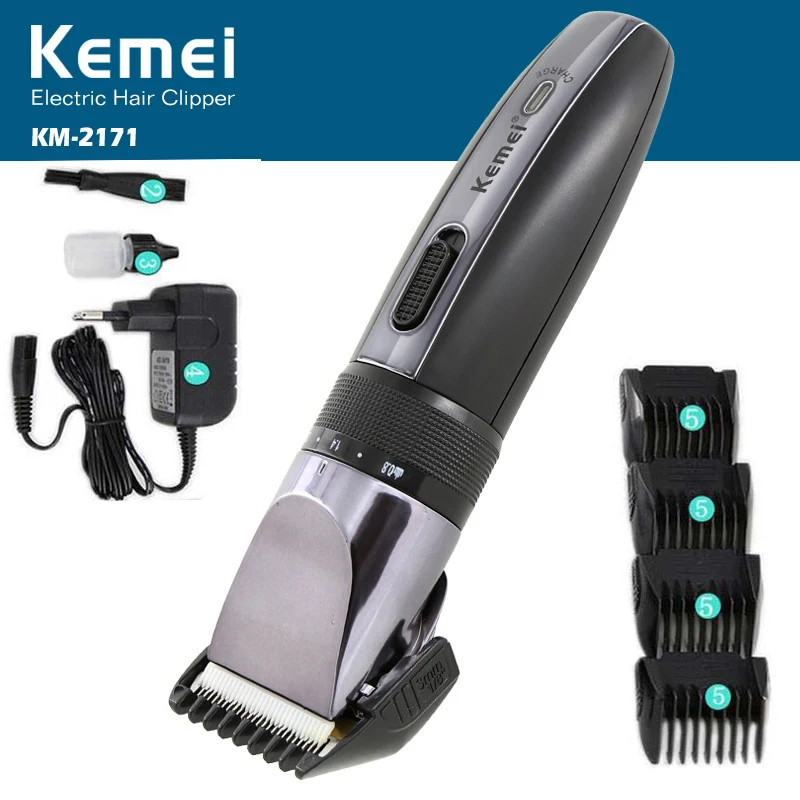 

Kemei Electric Rechargeable Hair Trimmer Safety Razor Cordless hair shaver cutting machine For Adult /Child