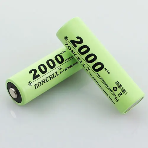 em 1.2 v mh Bateria Recarregável Barbeador Elétrico Câmera Digital Li-ion Célula 2000 Mah No.5 aa ni - Image 3