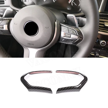 

Car Steering Wheel Decoration Cover Trim Frame for BMW F20 F22 F30 F32 F10 F06 F15 F16 M-Sport ABS Interior Accessories