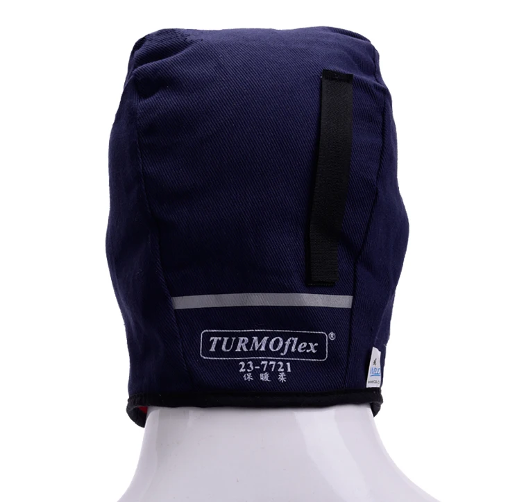 Winter Warm Welding Cap Gas Welding Flame Retardant Cloth Sweat Absorbing Wigs Thermal FR Cotton Welder Scarf Hats
