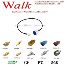 LMR195 кабель с разъемами: N Мужской прямой SMA мужской прямо с LMR195