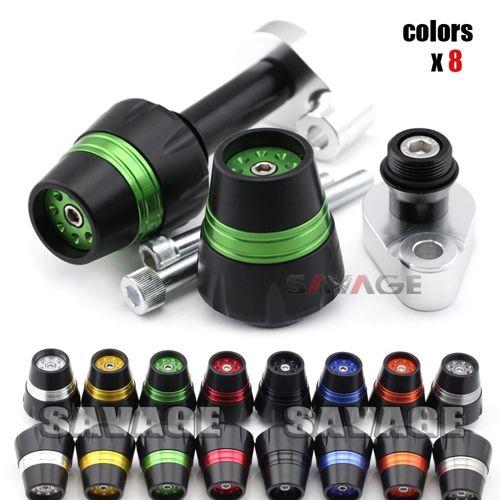 

For KAWASAKI KLE 650 VERSYS 2007-2015 Motorcycle Accessories CNC Frame Slider Crash Protector Bobbins Falling Protection