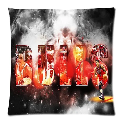 Chicago Bulls Michael Jordan Pillow Case 18x18 (two side