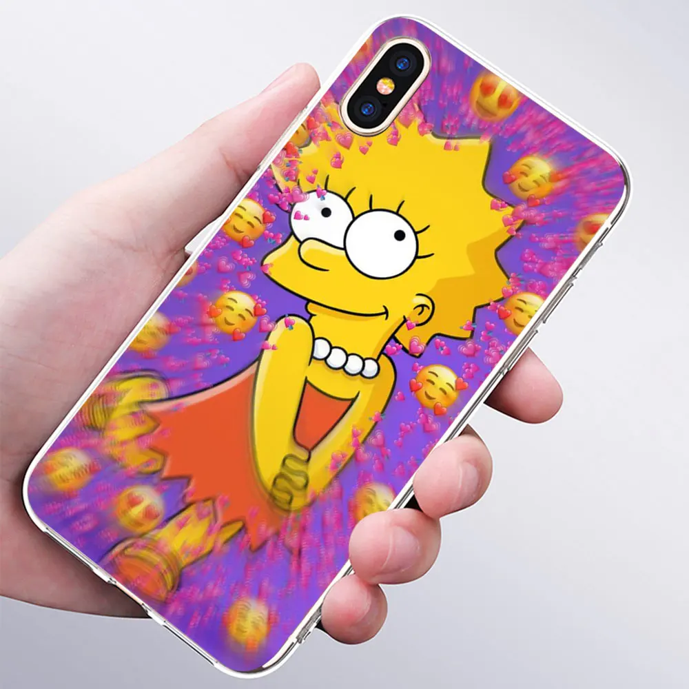 Мягкий силиконовый модный прозрачный чехол Los Simpsons для Apple iPhone 11 Pro XS MAX XR X 7 8 Plus 6 6s Plus 5 5C 5S SE - Цвет: 013