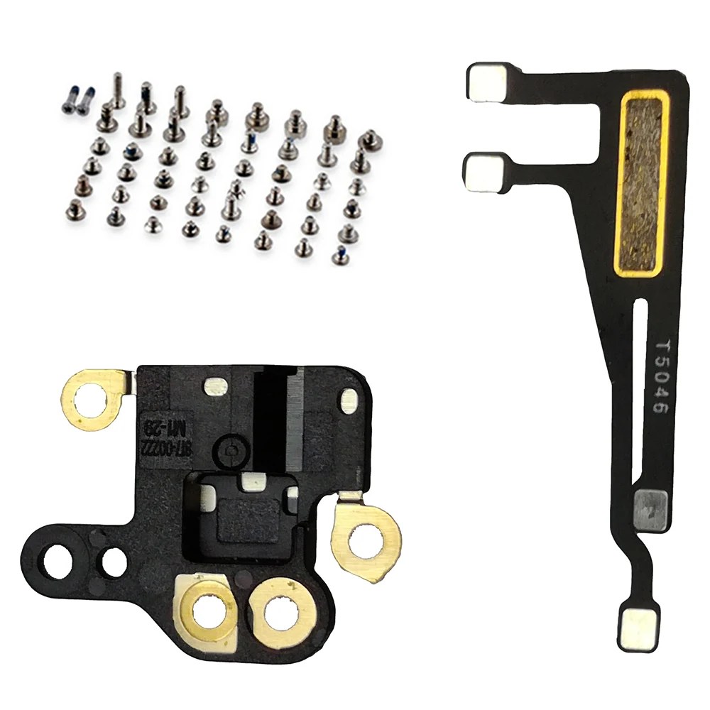

HOUSTMUST 3pcs/set NEW WiFi Antenna Signal Flex With GPS Cover + full set screws Replacement Parts For iPhone 6