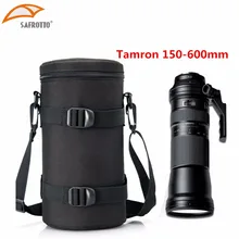 Safrotto 13x29,5 см чехол для объектива камеры Сумка для объектива TAMRON 150-600 мм, Nikon 200-500 мм и Sigma 150-600 мм f5-6.3