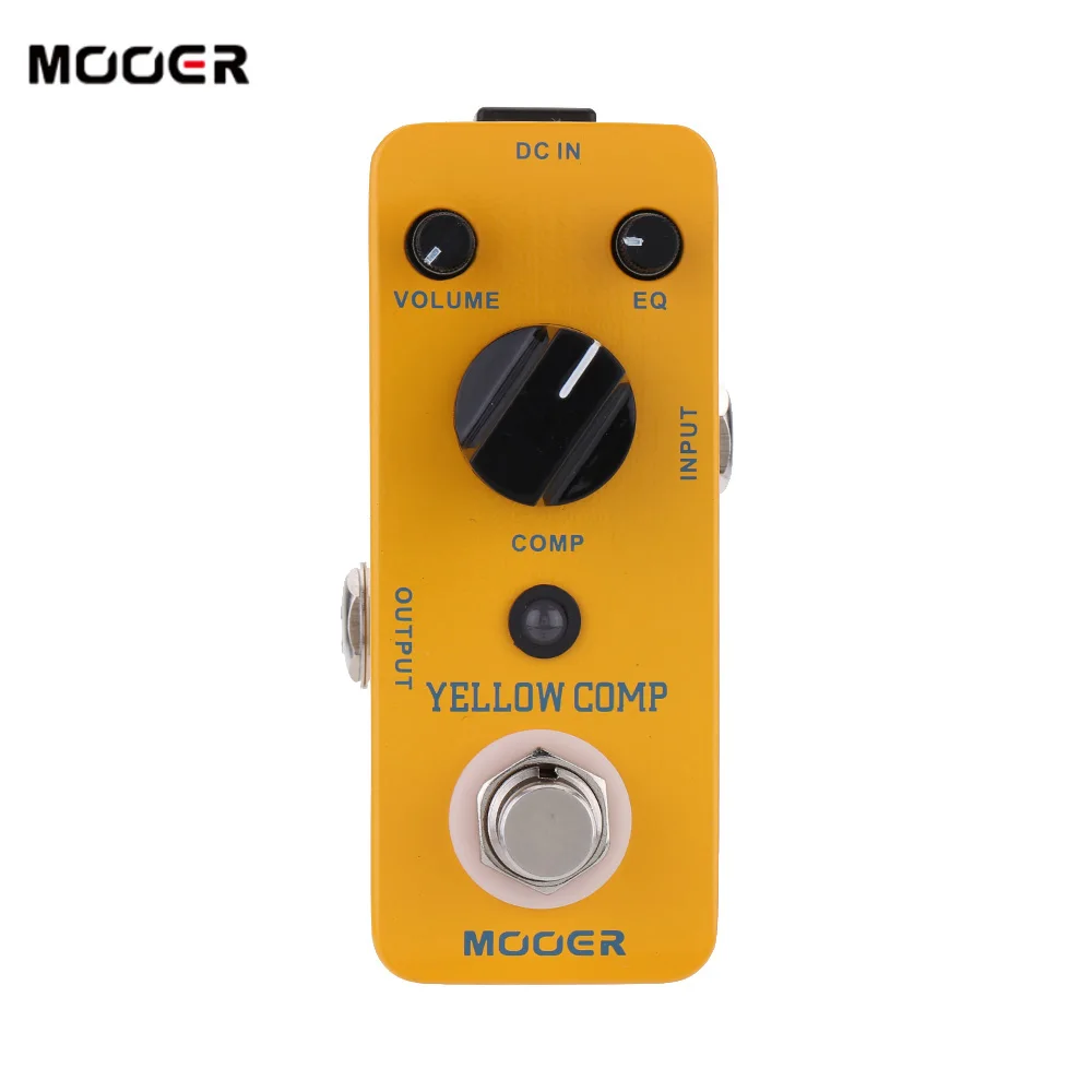 

Mooer Yellow Comp Mini Mini Optical Compressor Effect Pedal Electric Guitar Accessories Electric Guitar Real Roundabout