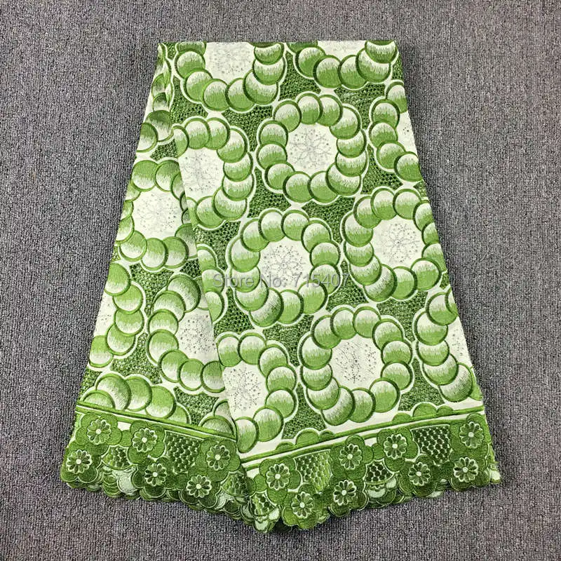 Африканская кружевная ткань вышитая кружевная ткань в нигерийском стиле Свадебная Высококачественная 050 зеленая французская Тюлевая кружевная ткань для женщин