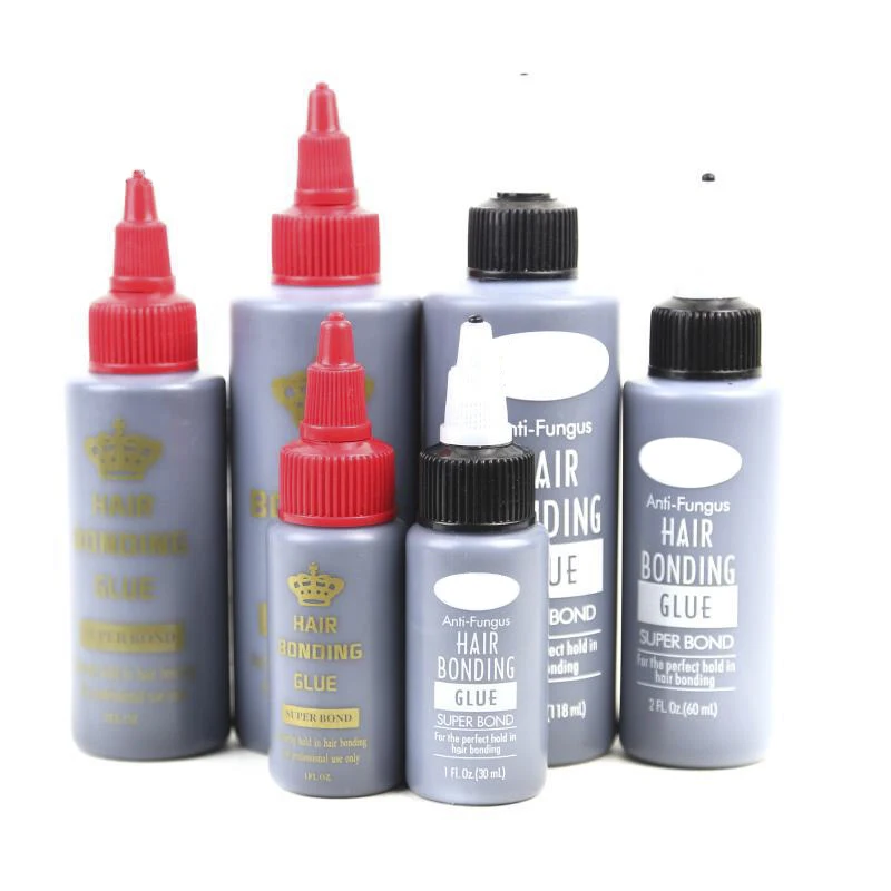 1 Bottle 1/2/4oz Hair Bonding Glue Super Bonding Liquid Glue for