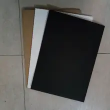 100 шт А4 бумажная папка с кармашком крафт цвета на выбор Размер 22*31 см