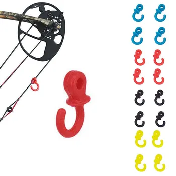 

Rubber Multicolors Bowstring Damper Archery Bow String Stabilizer Monkey Tail Silencer Bowstring Damper