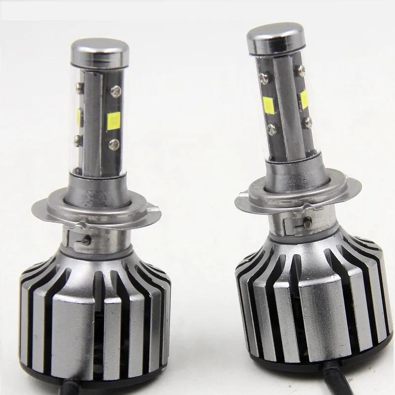 36W led h7 headlight bulbs led auto white color led headlights