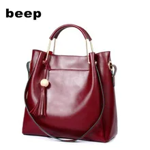 Новинка, Высококачественная дизайнерская женская кожаная сумка из воловьей кожи, простая модная женская кожаная сумка на плечо, женская сумка
