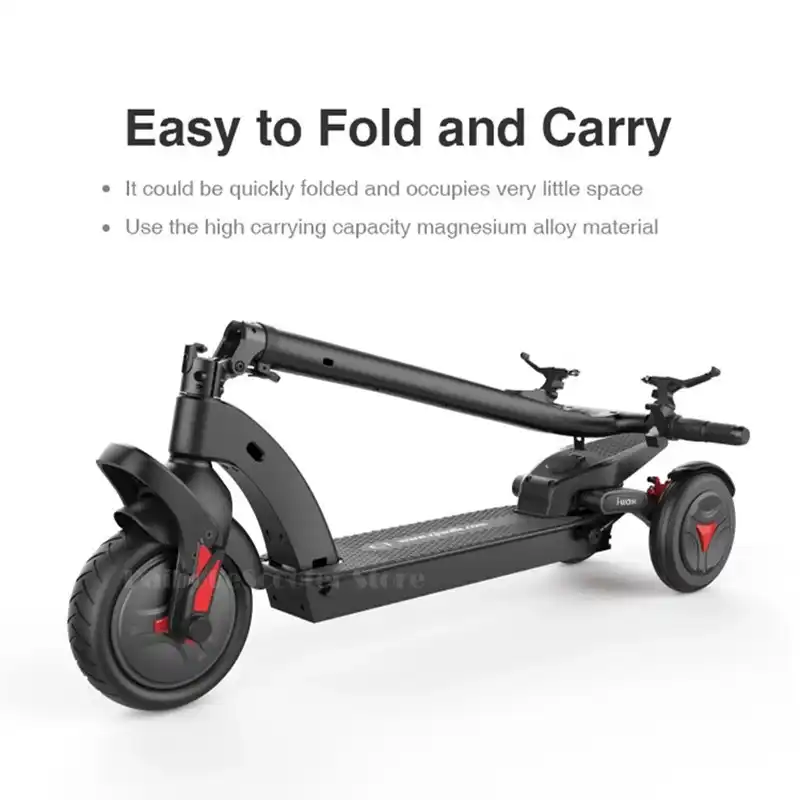 folding electric tricycle scooter duhabgnga