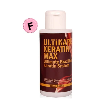 

100ml Brazilian Ultikare Keratin Treatment at home Smoothing System for Resistant Hair or Kinky Curly Hair Free Shipping