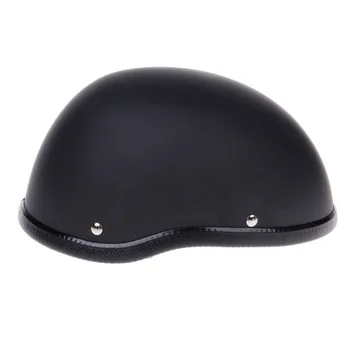 

Half Face Vintage Motorcycle Helmet Motocross Retro German Kask Cafe Racer Scooter Cruiser Chopper DOT approved Cascos Para Moto