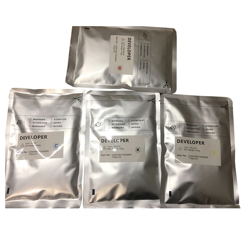 Многоразовый застройщик для принтеров Xerox 5065 550 C700 J75 C75 560 6680 7780 7775 черный голубой