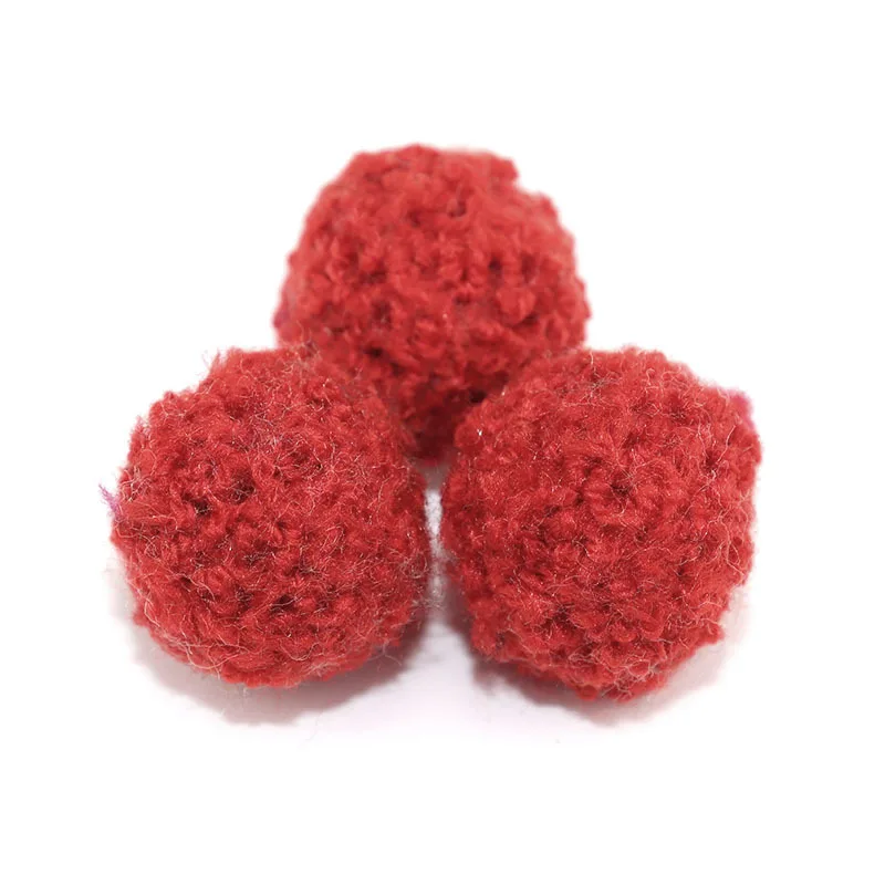 Red Plush Balls