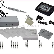 Профессиональный Перманентный макияж роторная машина набор полный микро-нож для бровей Иглы led блок питания Набор для 3d губ бровей