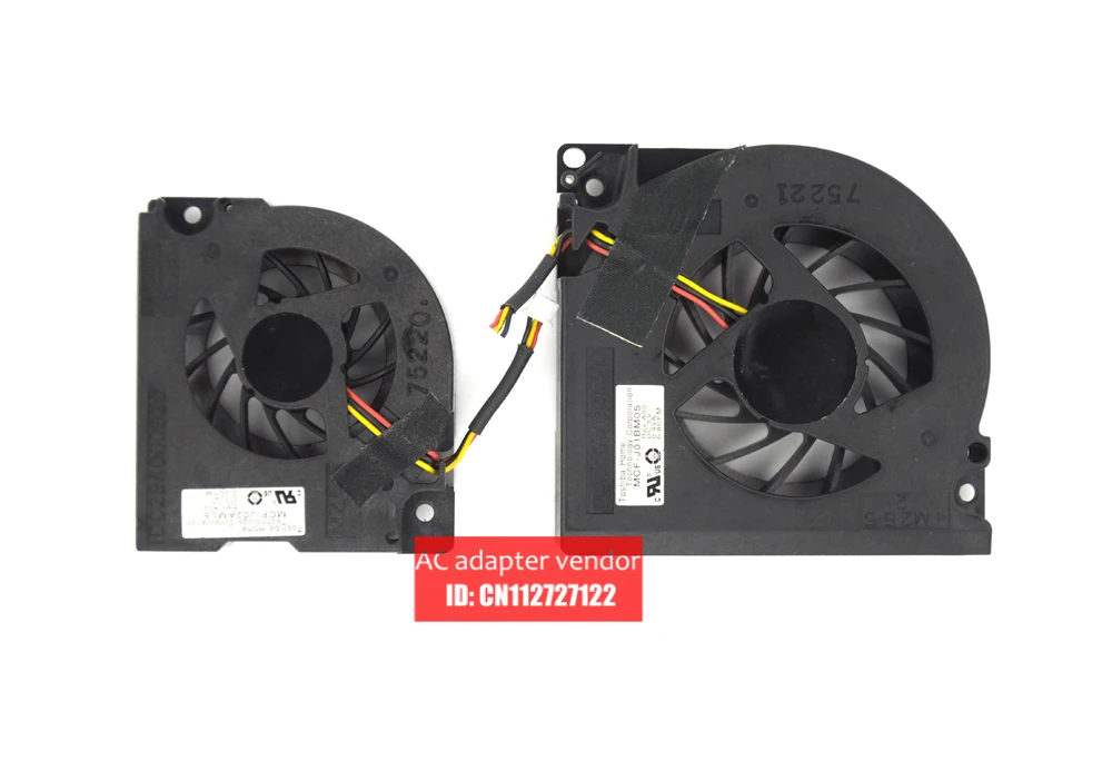Для Dell 9400 M6300 M90 PP05XA PP05XB вентилятор процессора и видеокарты 1 пара 2 шт|card fan|graphics card