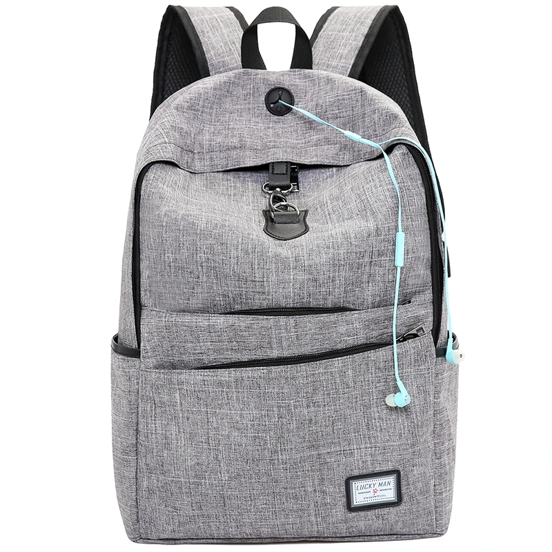 New Oxford Backpack Unisex School Backpacks Men Bags For 14 Inch