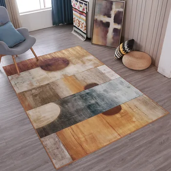 

Retail Abstract Carpet For Living Room European Home Warm Soft Floor Rugs Mats Kids Room Anti-Slip Area Rug Living Room Mats