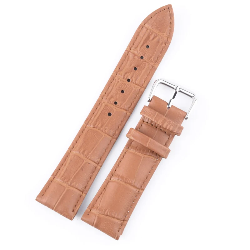 Durable men women Genuine Leather watch strap for men &women 12 ,14,16 18  20 22 24mm genuine leather Watch Band