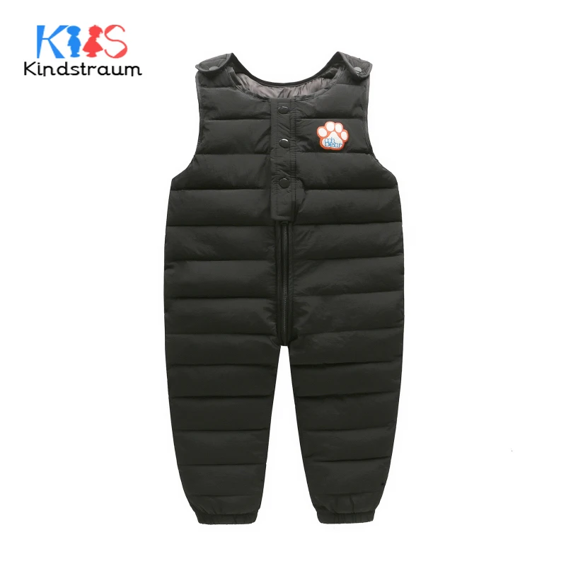 Kindstraum Kids Winter Overalls Cotton for Russia Baby Warm Jumpsuits
