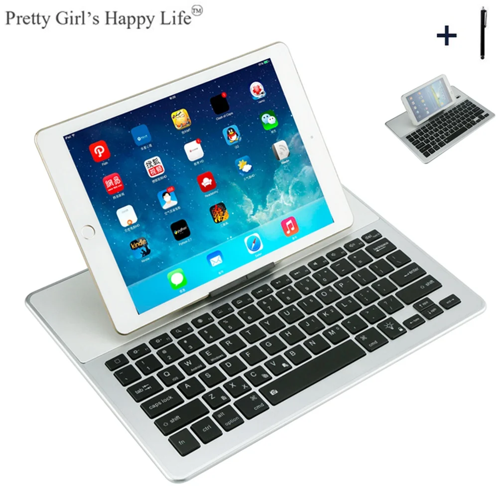 

12inch Tablet Universal Wireless Bluetooth Keyboard Case For ASUS Lenovo Huawei Acer 12'' Tablet Flip Leather Stand Cover+Stylus