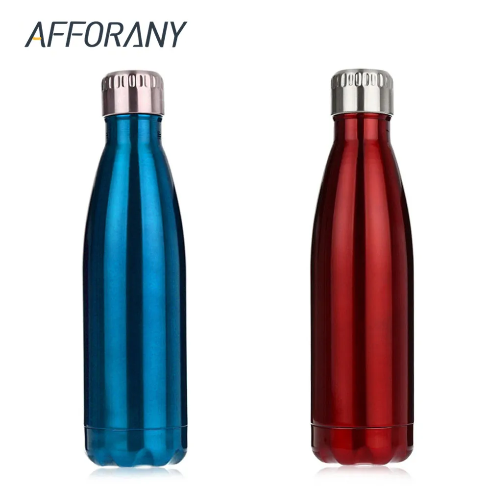 500ml Stainless Steel Vacuum Cup Insulated Water Bottle Outdoor Sports