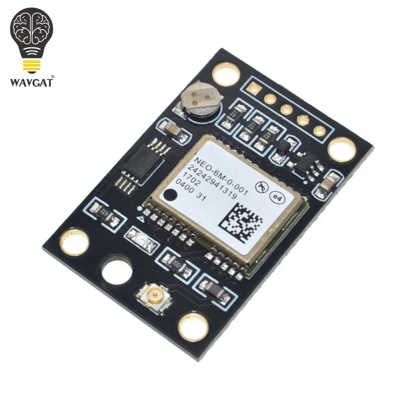 

WAVGAY GY-NEO6MV2 New NEO-6M GPS Module NEO6MV2 with Flight Control EEPROM MWC APM2.5 for arduino Diy Kit.