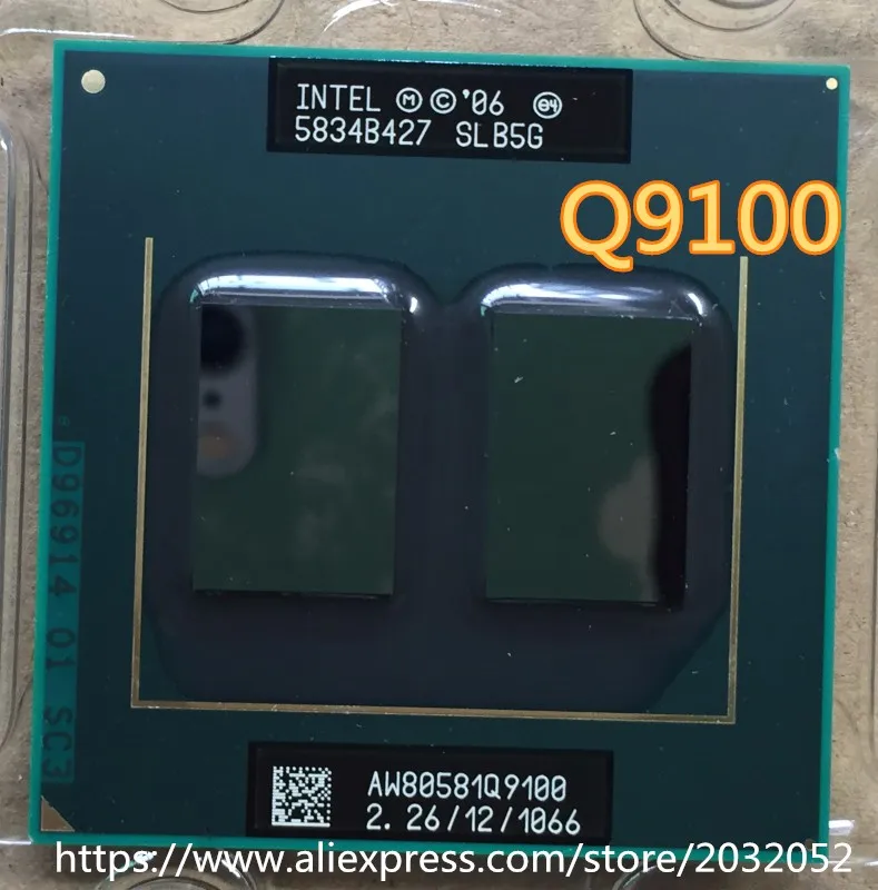 Lntel четырехъядерный Q9100 SLB5G 2,26G 12M PGA оригинальная официальная версия Q9000 Q9200 QX9300 cpu рабочая станция