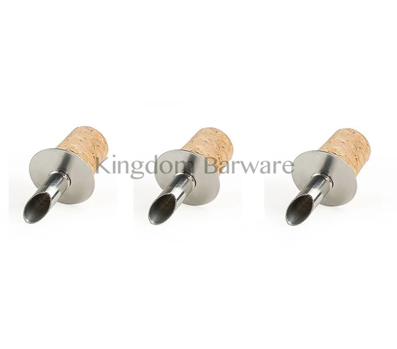 Cork Pourer 3 Piece Set Bar Wine Accessoriesin Wine Pourers from Home