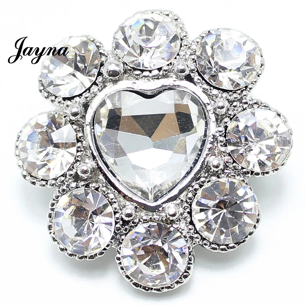 10pcs/lot Jaynalee Snap Bracelet&Bangles Ginger 18mm Metal Snap Charm