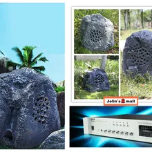 Уличная музыкальная система 360 Вт bluetooth имитация камня динамик FRP материал 5 дюймов полный спектр динамик парк/площадка/сад