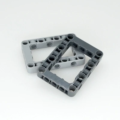 

10pcs 64179 Technic Parts Square Huller Hole 5x7 Plastic Building Blocks Bricks Engine Model Compatible LegoINGlys Toys for kids