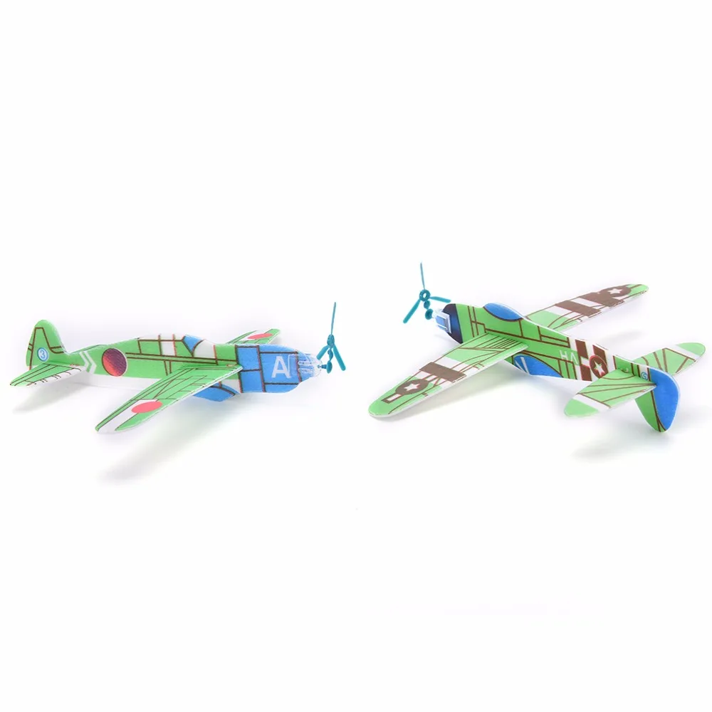 12Pcs-DIY-Assembly-Flapping-Wing-Flight-For-Children-Flying-Kite-Paper-Airplane-Model-Imitate-Birds-Aircraft (3)
