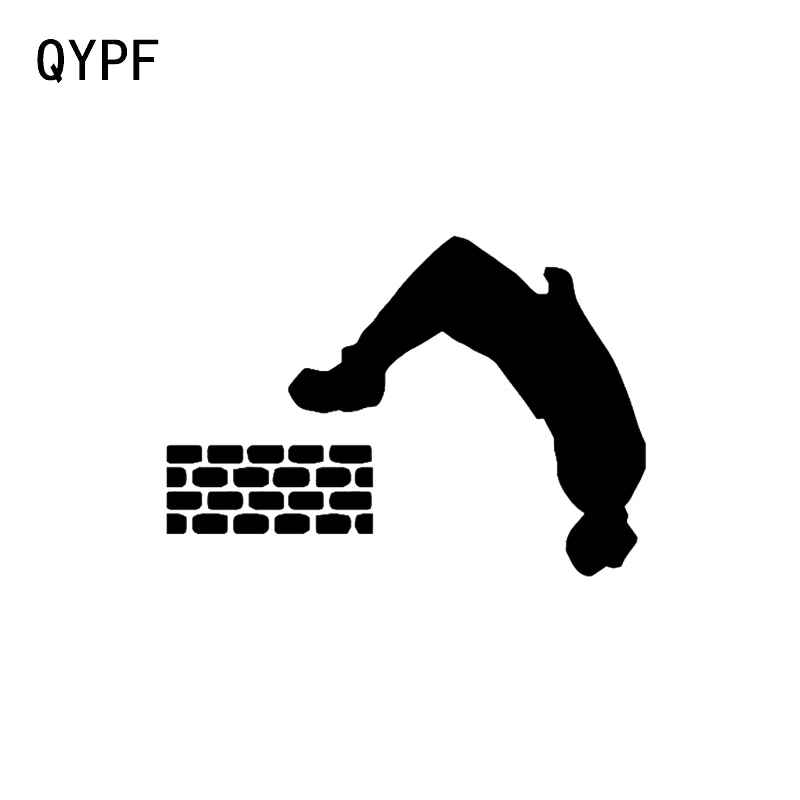 QYPF 12 7*9 виниловый Parkour украшение для экстремальных видов спорта стикер