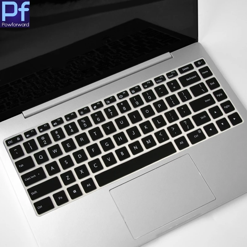 Для Xiaomi Mi Тетрадь Pro 15 15,6 ''15,6 дюймов аксессуар силиконовая клавиатура для ноутбука крышка защитная пленка кожи протектор - Цвет: black