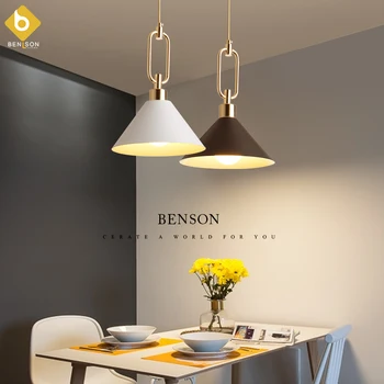 

Nordic Aplomb Pendant Lights Modern Led Pendant Lamps White Hanglamp Aluminum luminaria for living room kitchen light fixtures