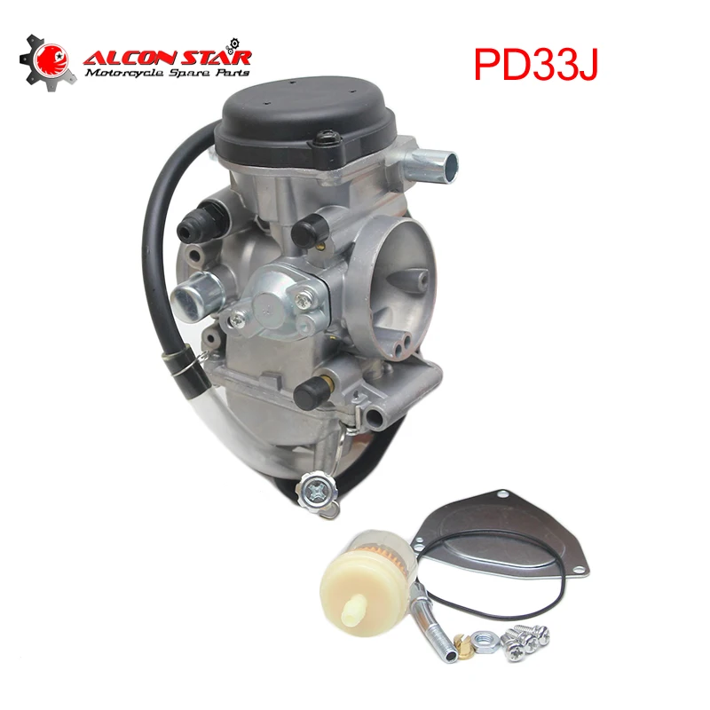 Alconstar- 33 мм PD33J 4-тактный карбюратор для мотоцикла Carb Yamaha Big Bear ATV YFM350 YFM400 2x4x4 2000-2010 09